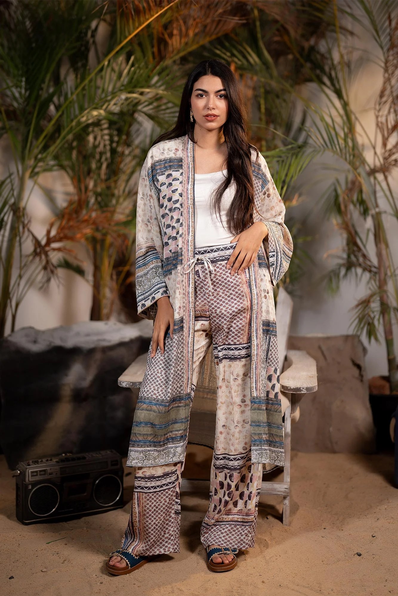 Patterned Cardigan