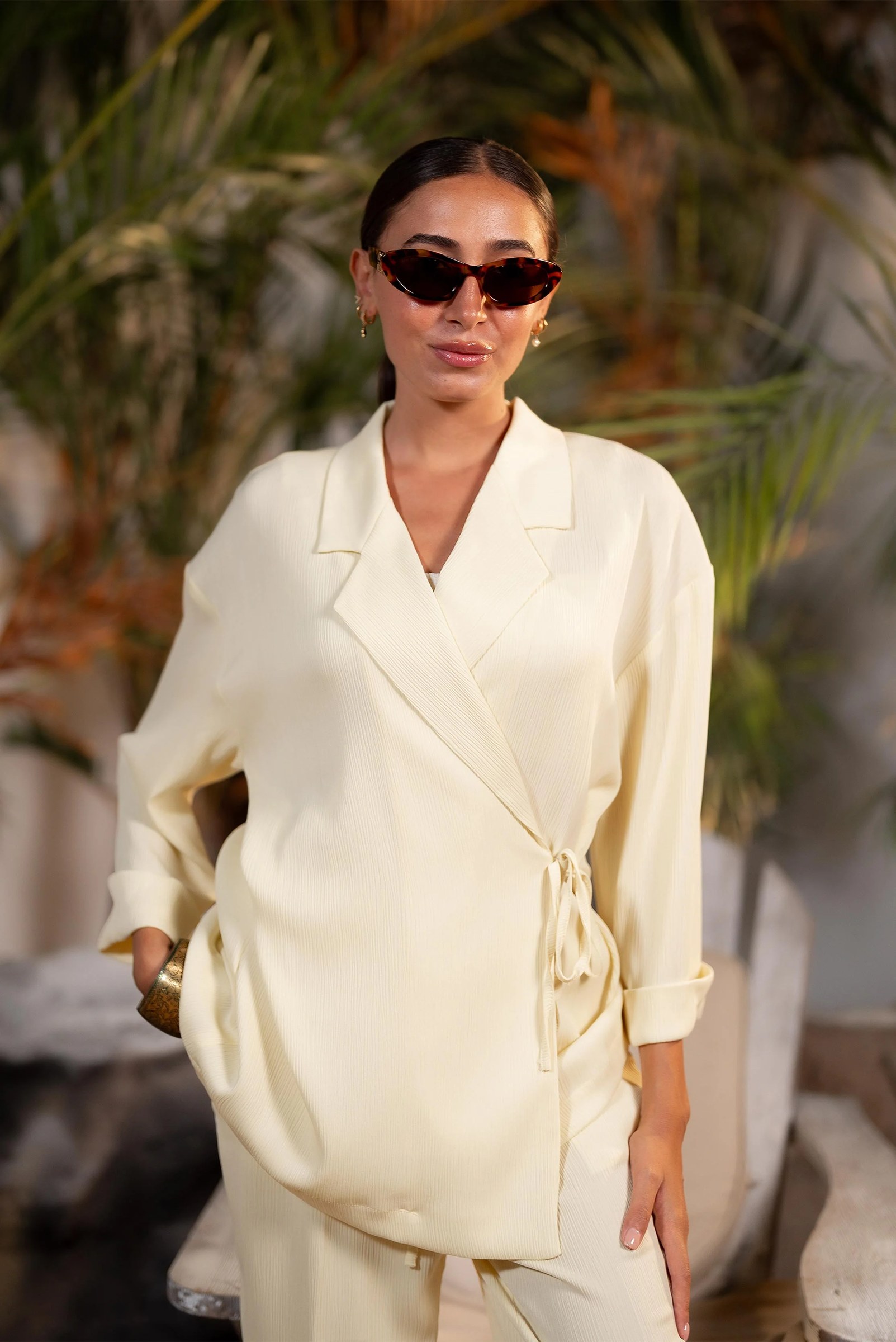 Crossed Blouse