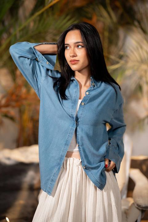 Denim shirt