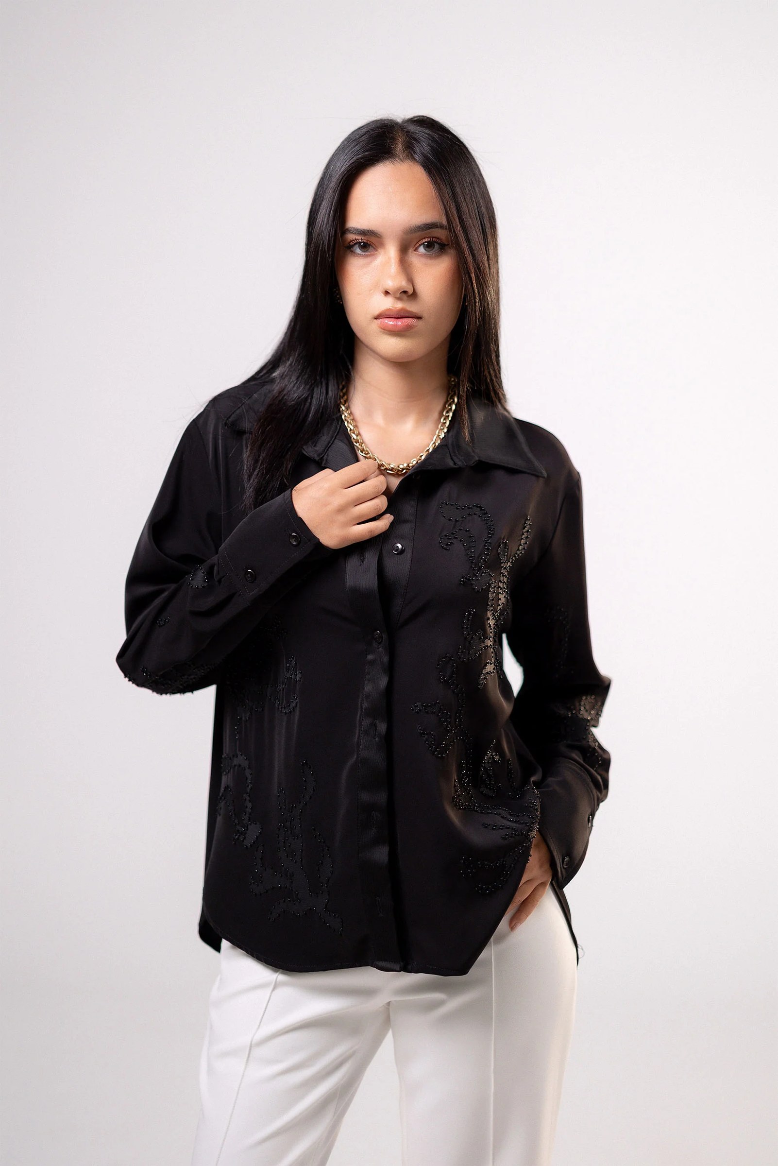 Sequined Blouse