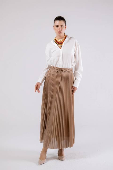 Soft Pleats Skirt
