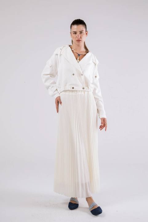 Soft Pleats Skirt