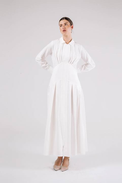 Timeless Ivory Maxi Dress