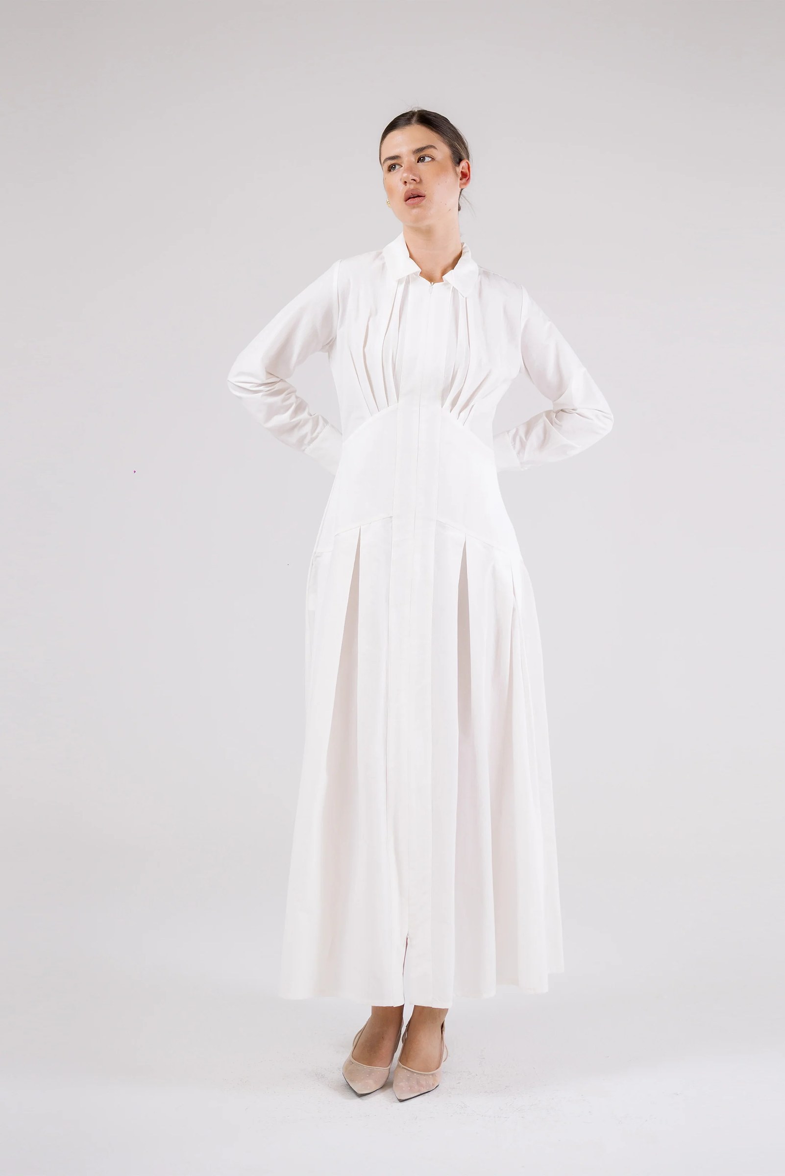 Timeless Ivory Maxi Dress