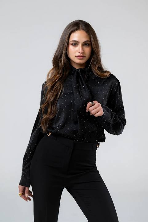 Tie-Neck Blouse