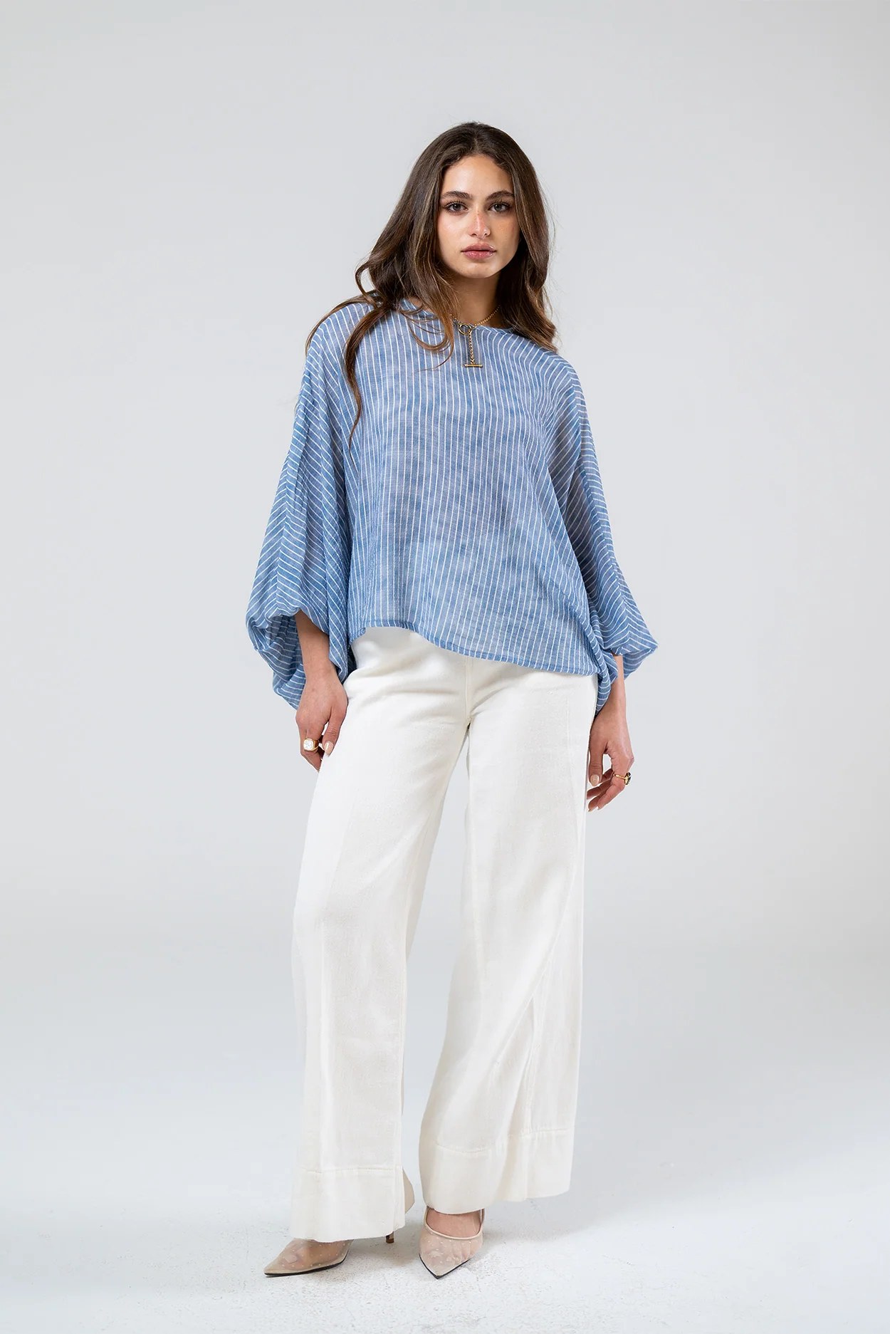 Striped Relaxed Blouse