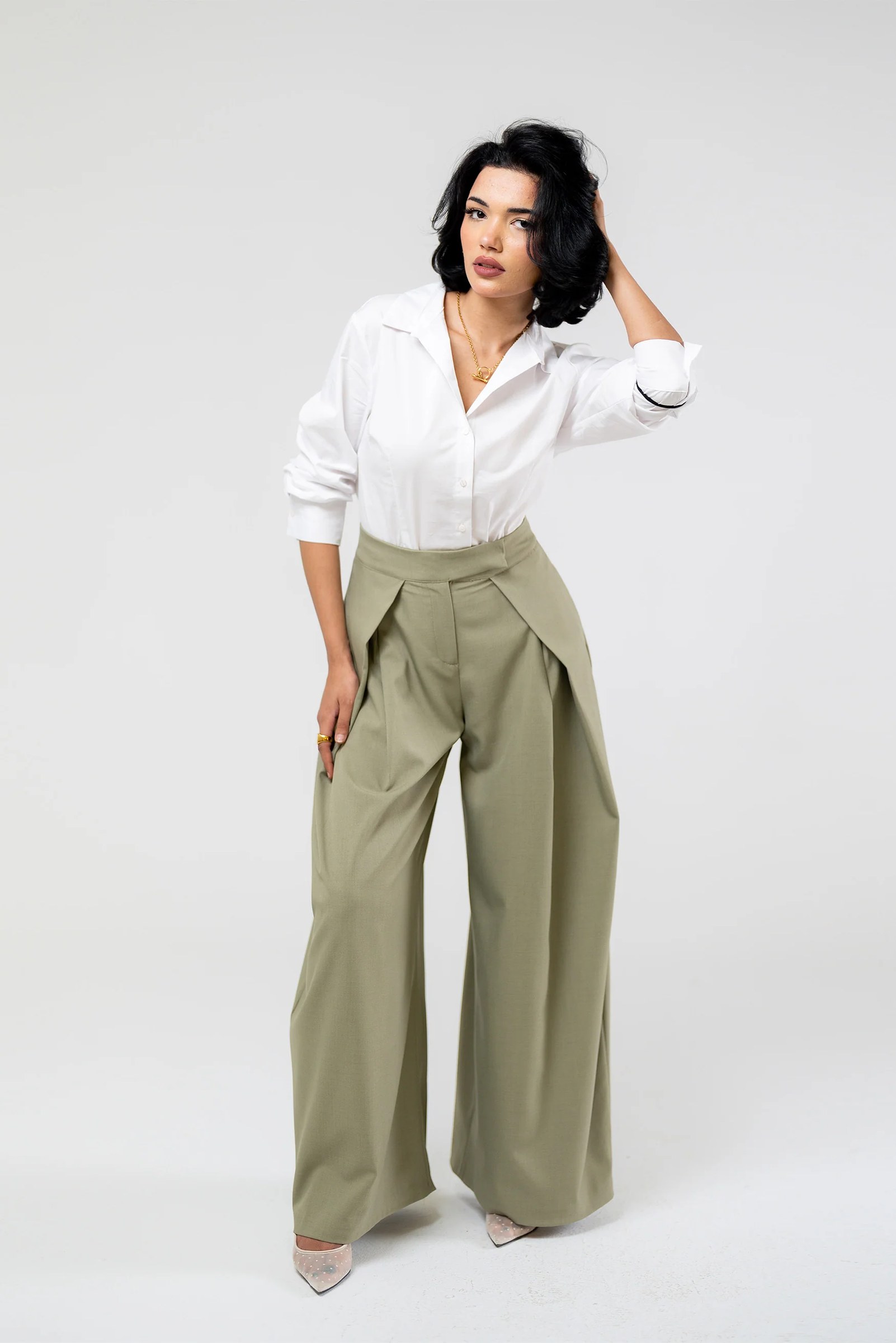 Wide-Leg Pants