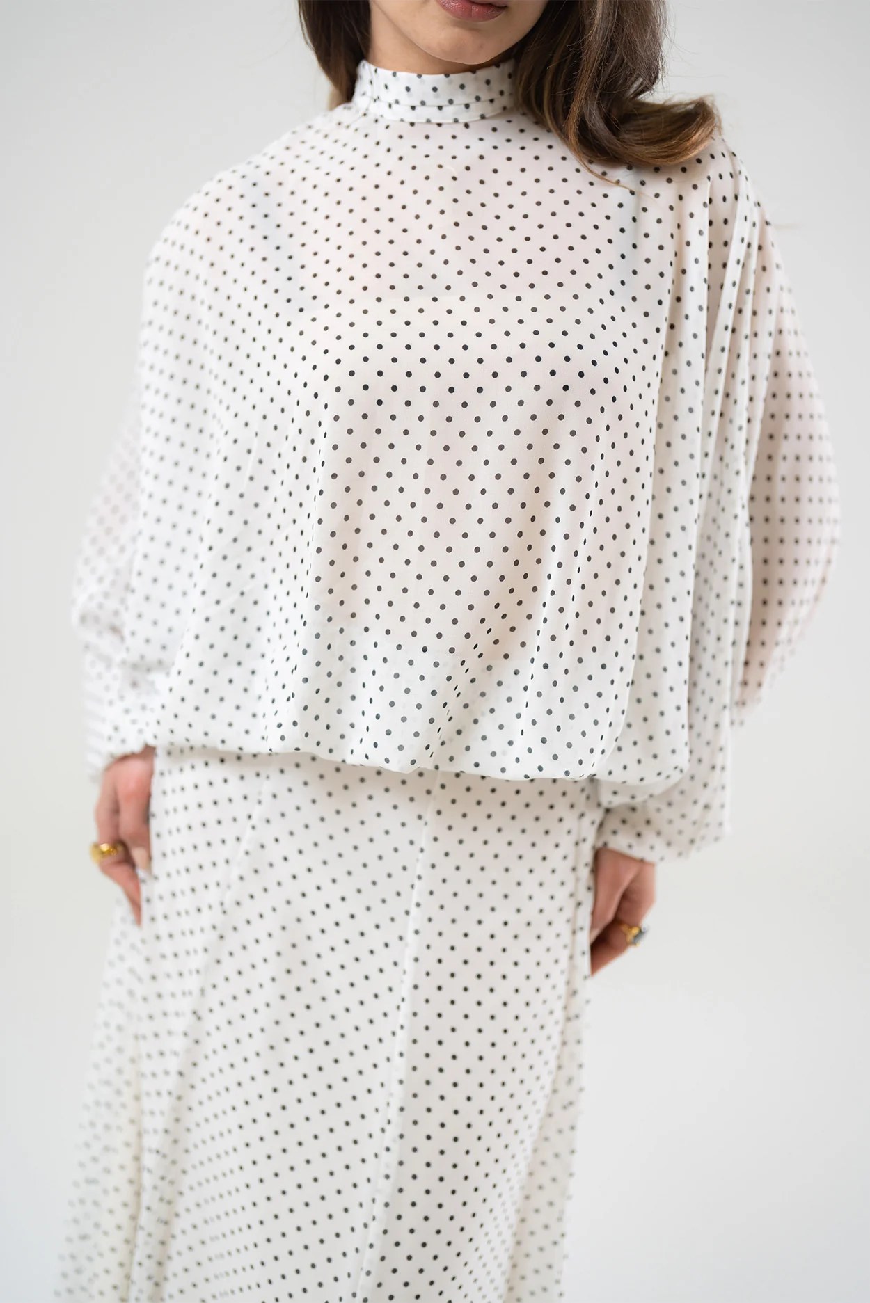 Polka Dot Blouse