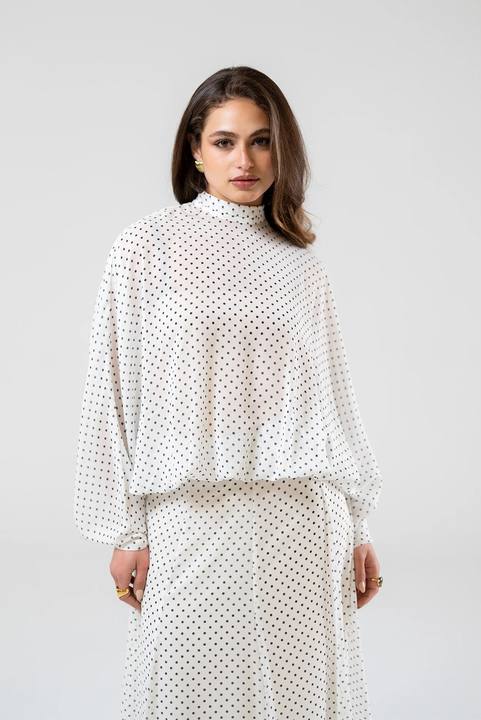 Polka Dot Blouse
