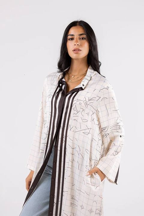 Long Printed Shirt