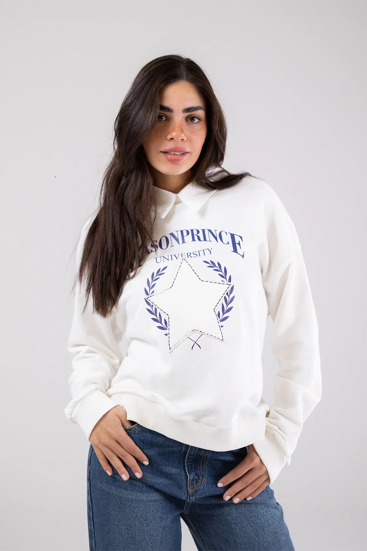 Stitched Sweater
