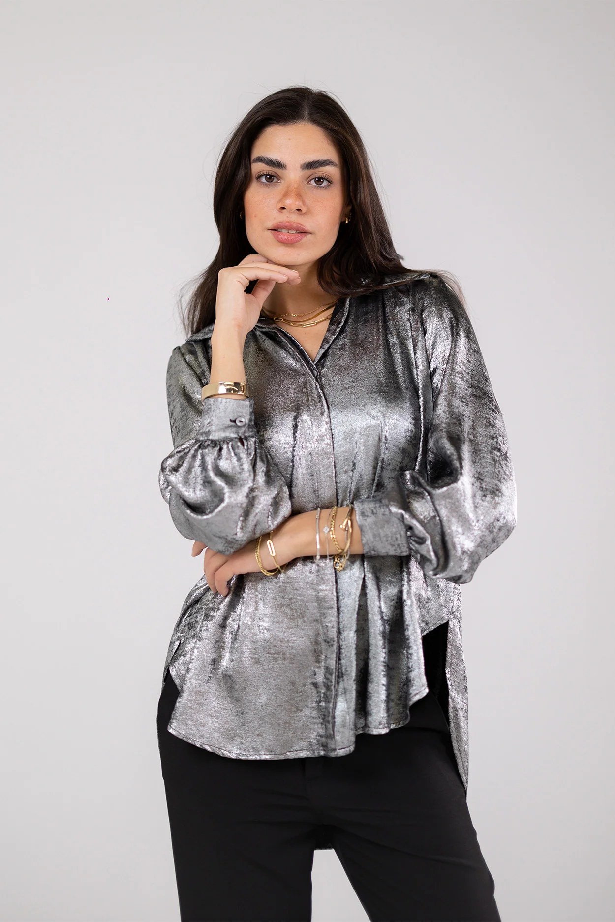 Soft Metallic Shirt