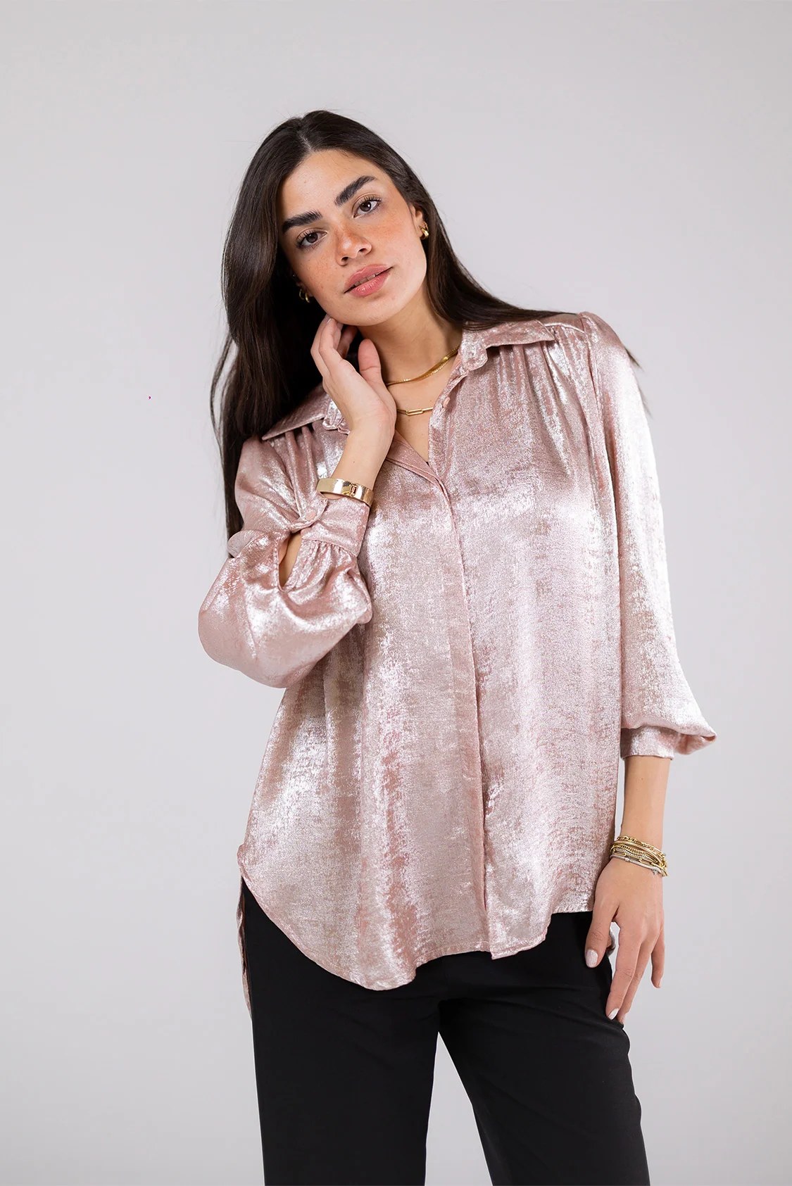 Soft Metallic Shirt