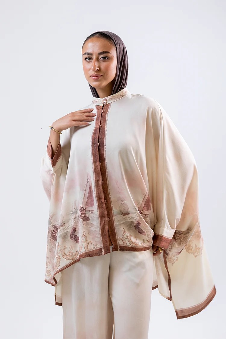 Flowing Printed Blouse