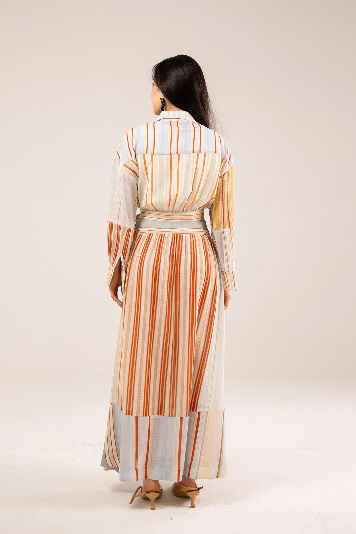 Colorful Stripped Dress