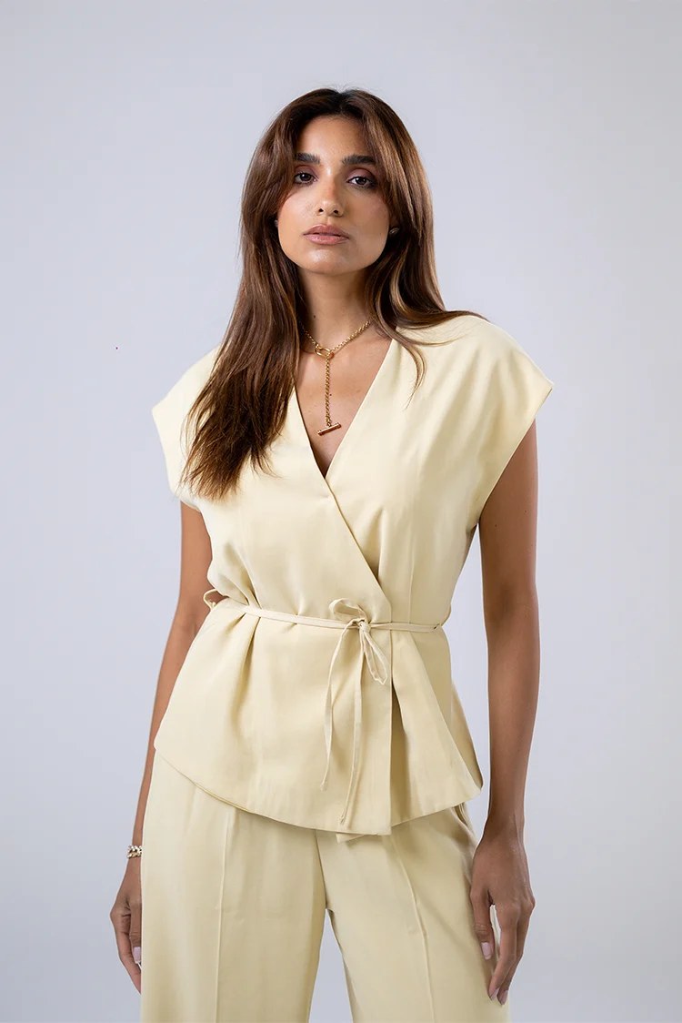 Tailored Wrap Vest