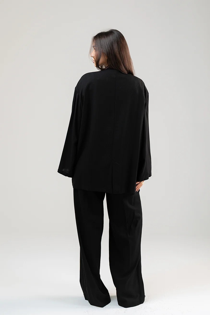 Linen Oversized Blazer