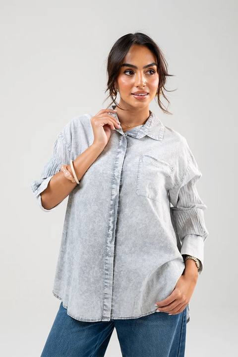 Relaxed Washed Shirt