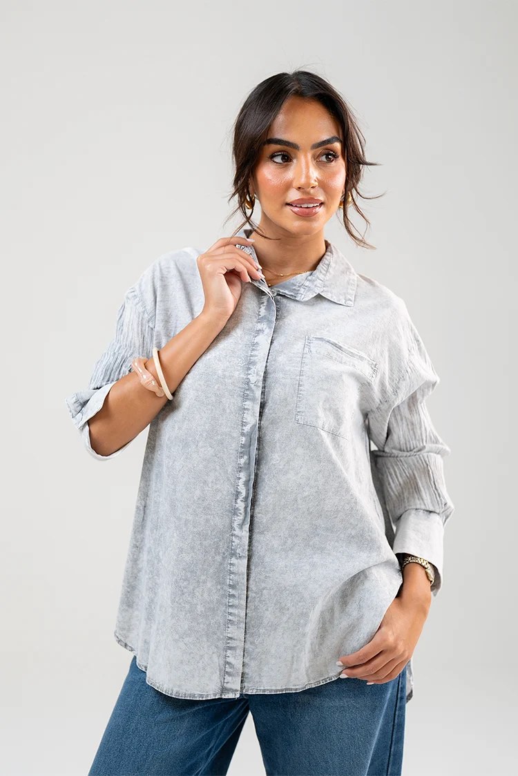 Relaxed Washed Shirt