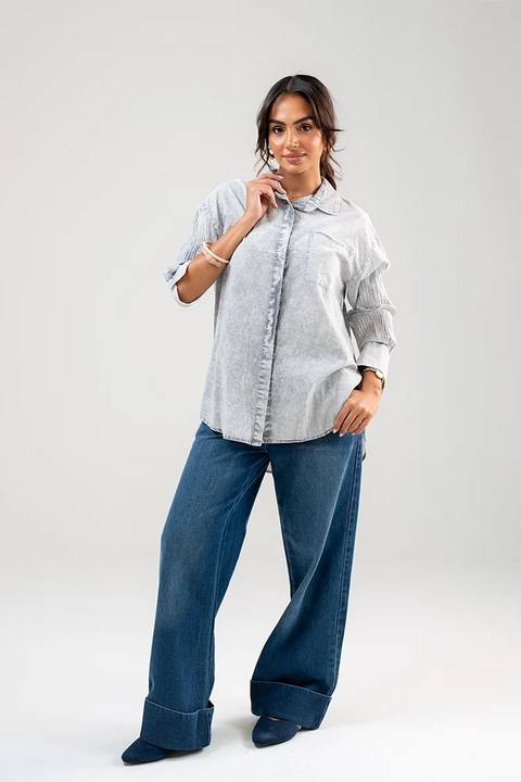 Relaxed Washed Shirt
