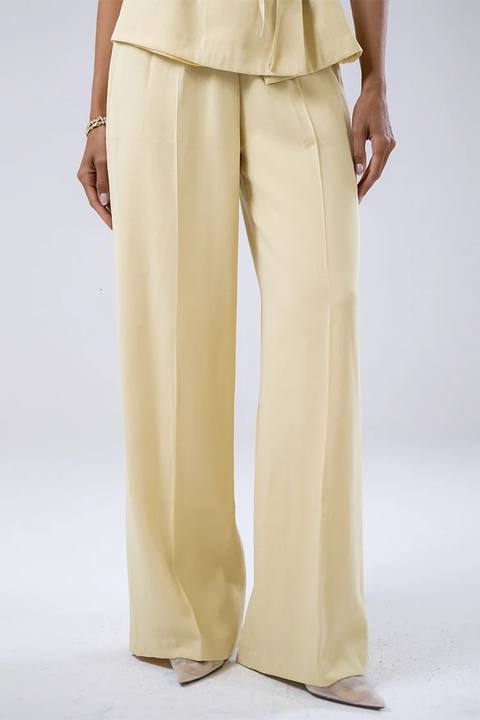 Tailored Wide-Leg Trousers