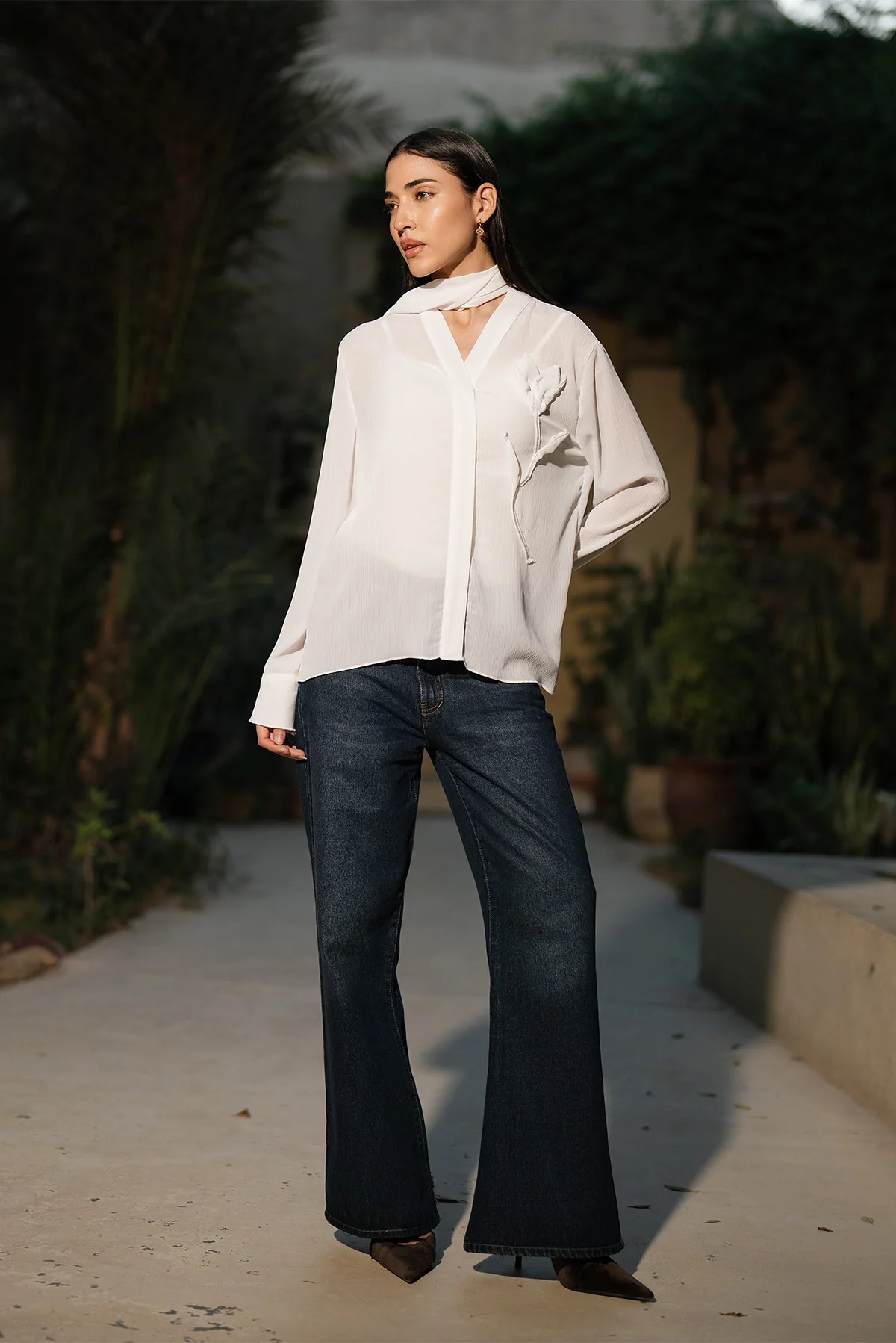 Scarf Blouse