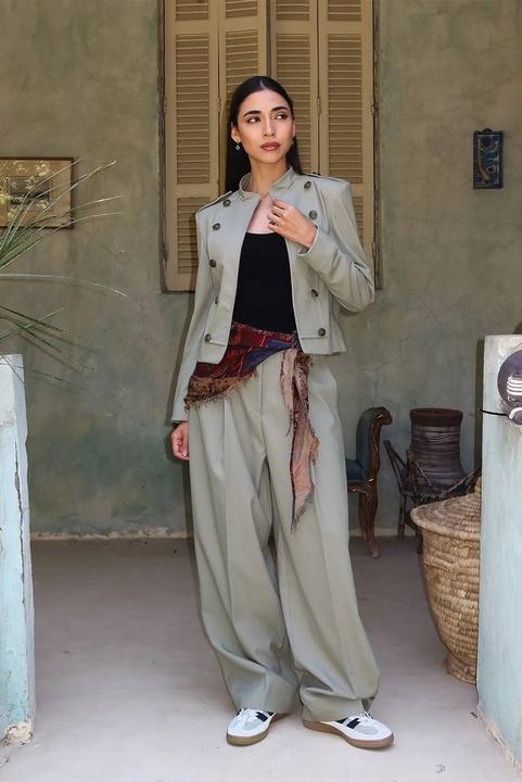 Double-Breasted Jacket