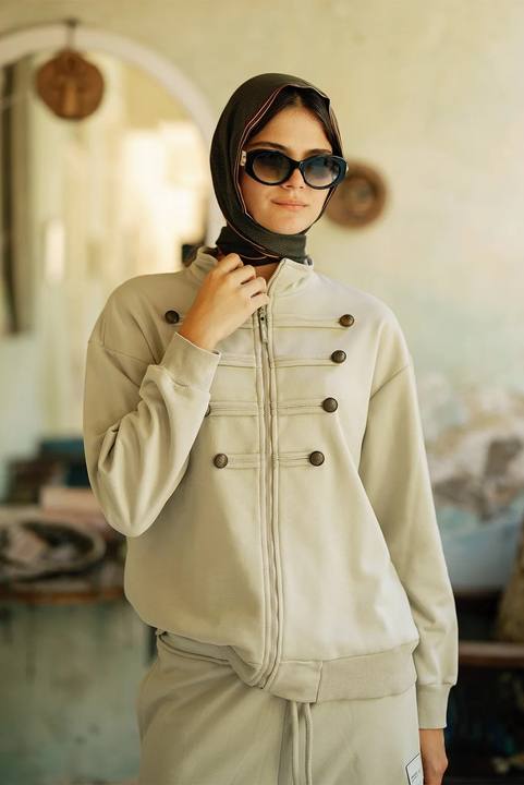 Military-Style Zip Jacket