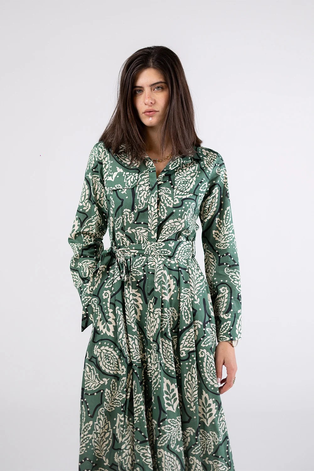 Printed Maxi Dress