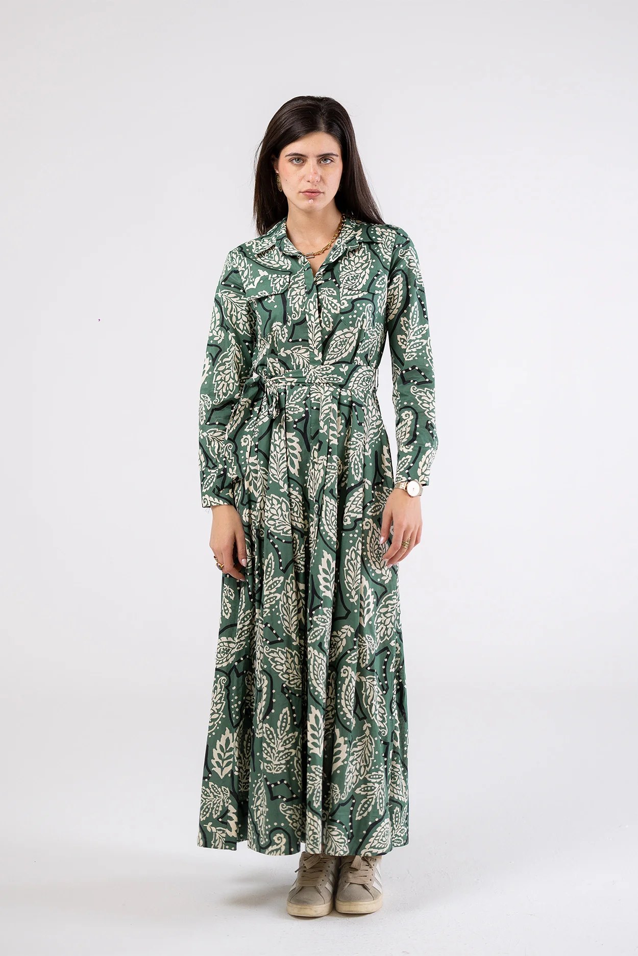 Printed Maxi Dress