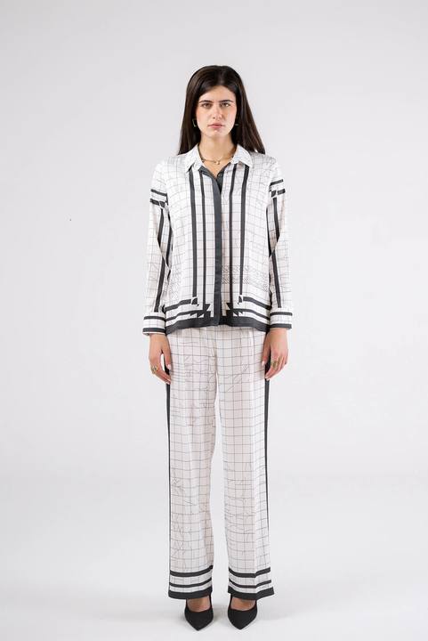 Relaxed Printed Pants