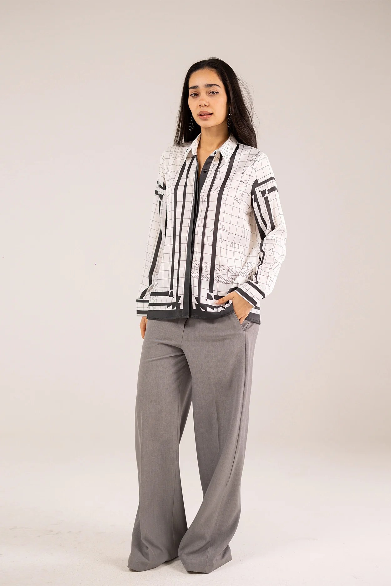 The squared Blouse