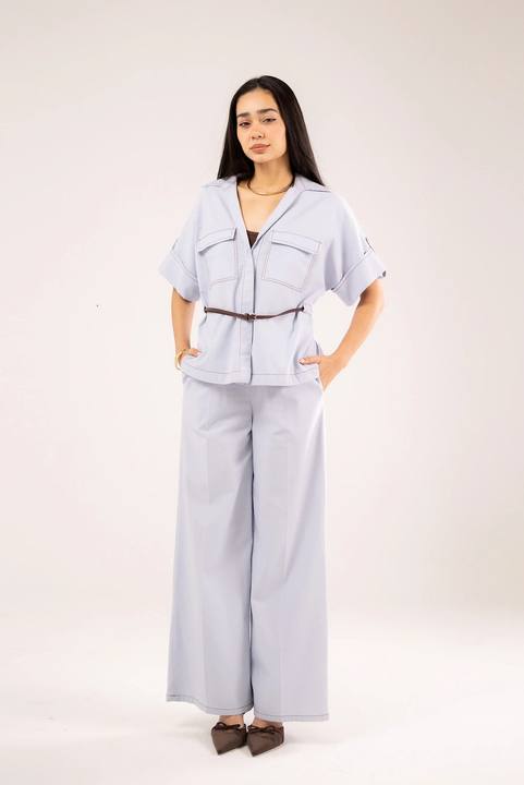 Straight-Leg Trousers