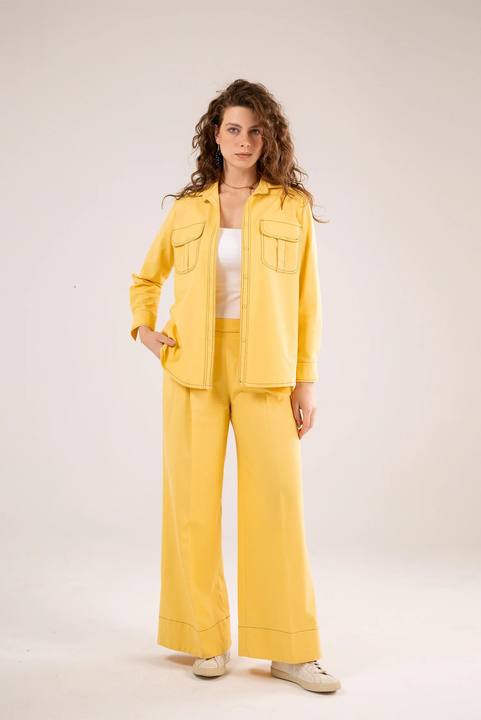 Wide-Leg Trousers