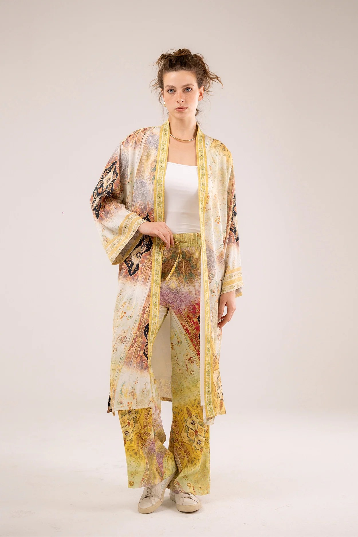 The Mosaic Open Kimono
