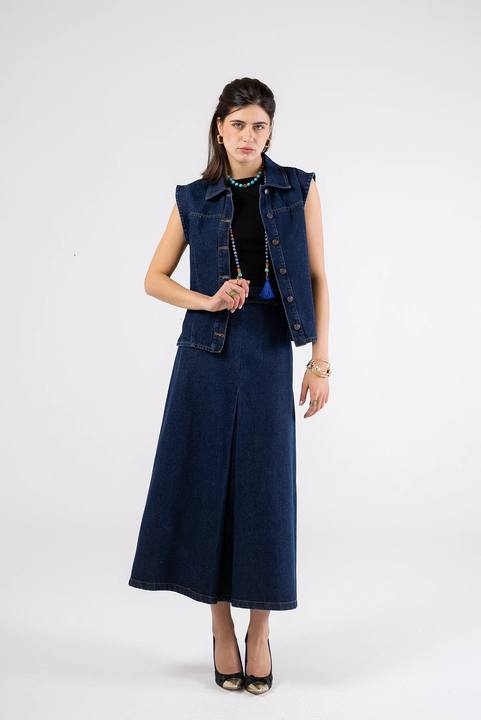 Maxi Denim Skirt