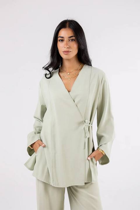 Sage Green Relaxed Top