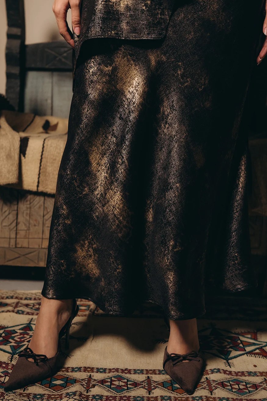 The Shimmery Skirt