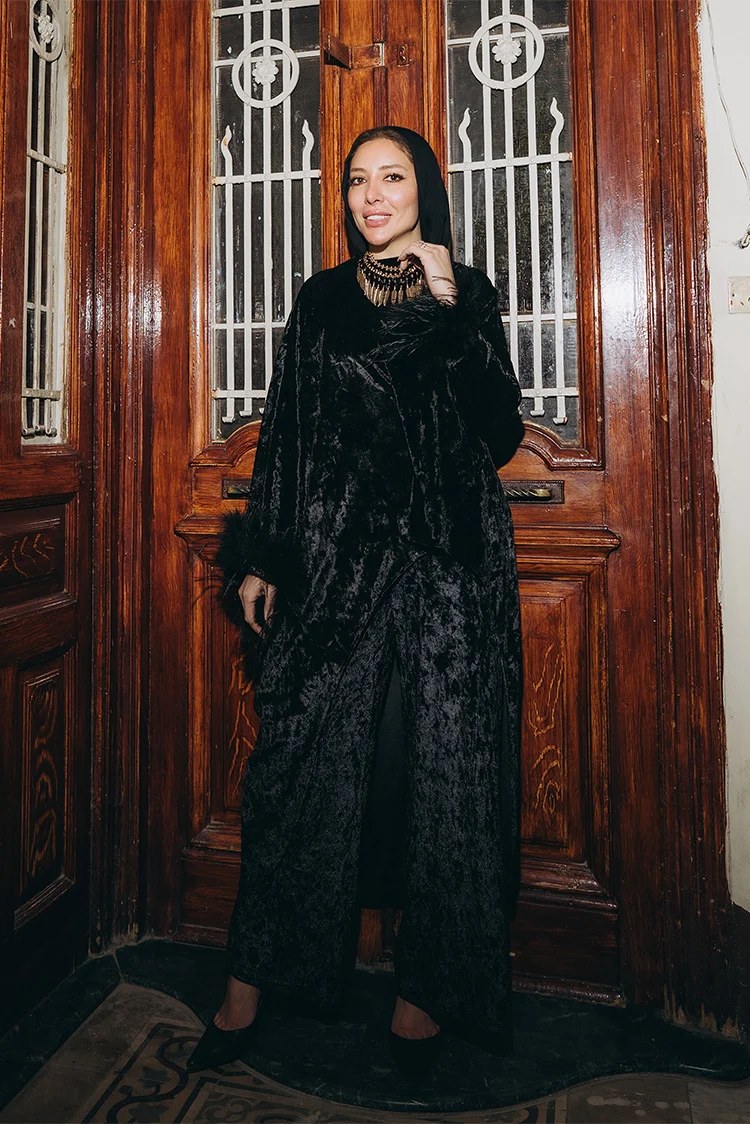 Wide-Leg Velvet Pants