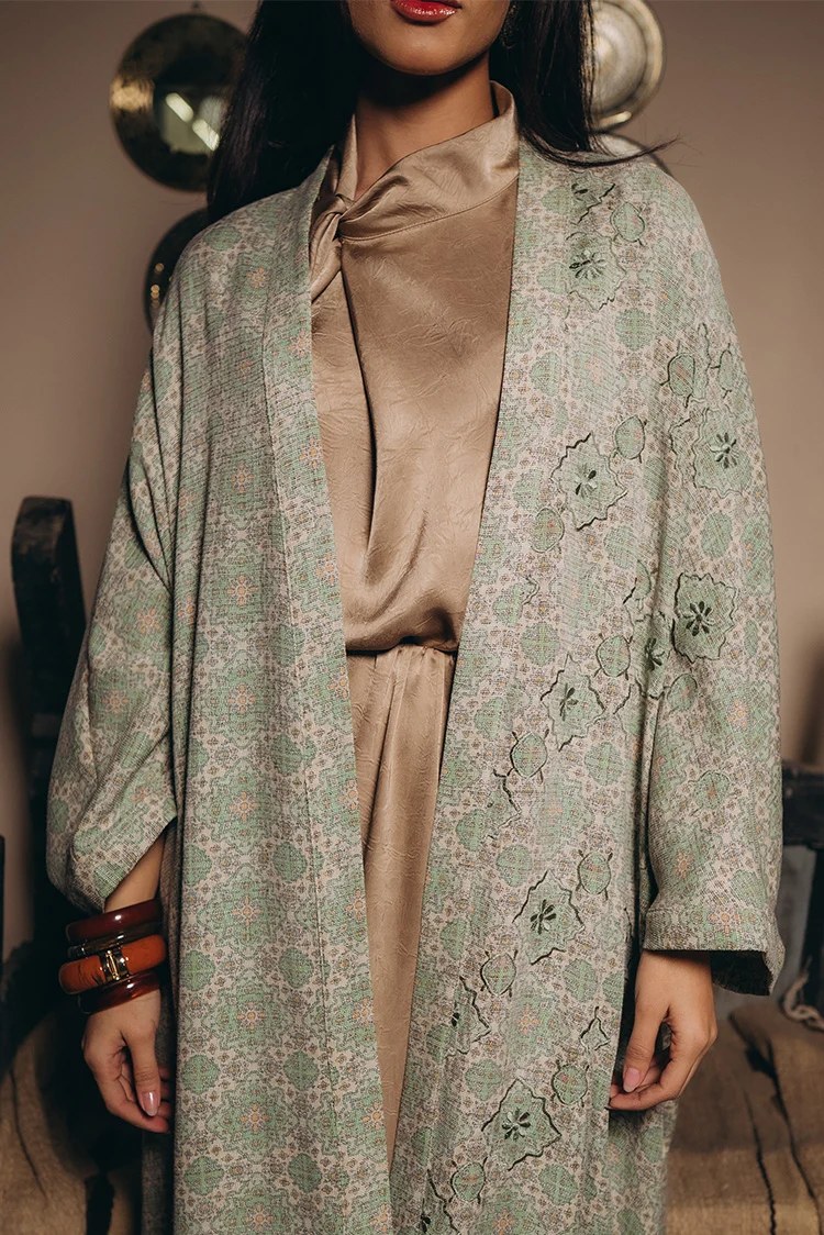 Sequined Ope Abaya
