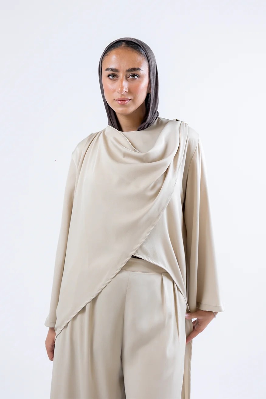 The Draped Blouse