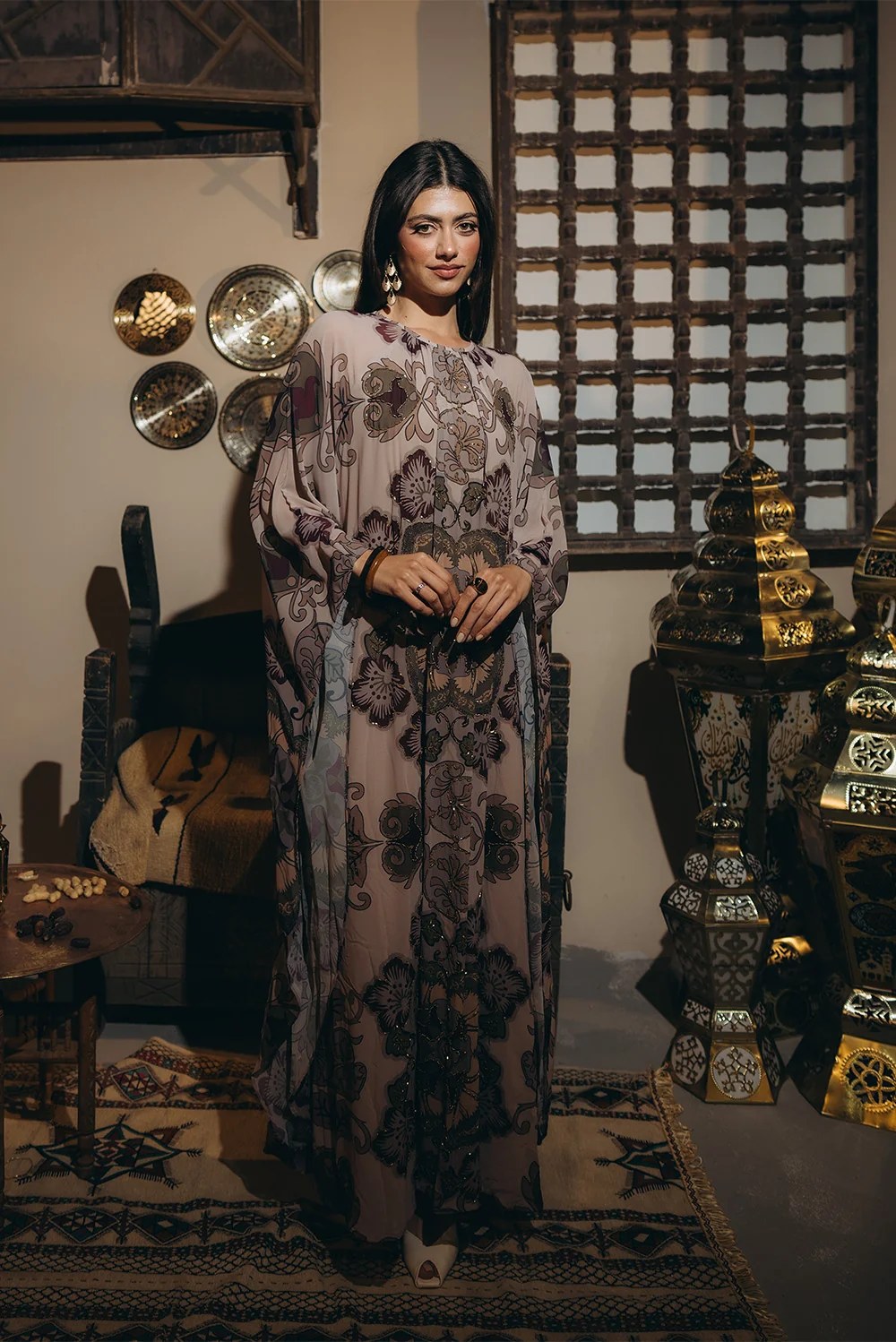 Sequined Abaya