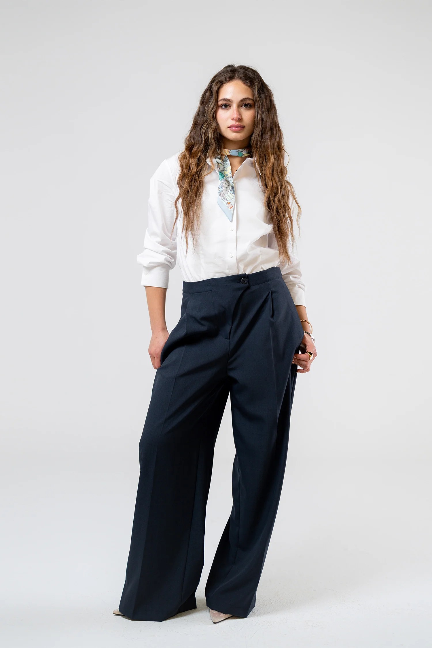 High-Waist Trousers