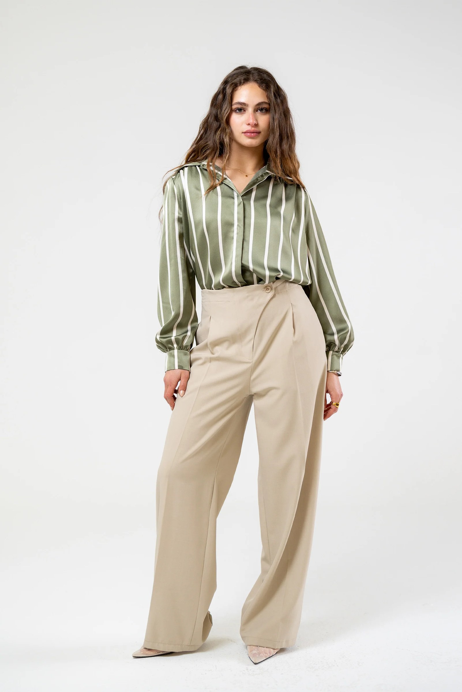 High-Waist Trousers