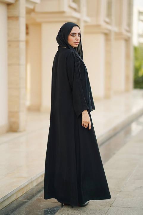 Flowy Silk Abaya