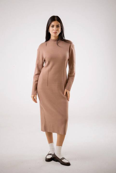 Mock-Neck Dress
