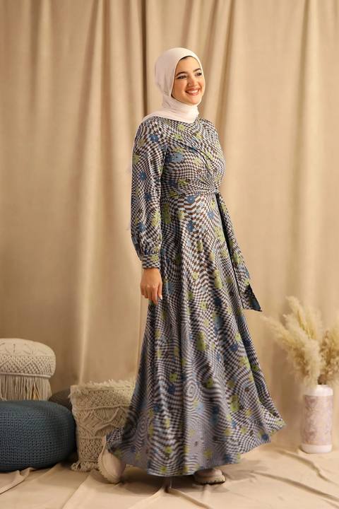 Printed Maxi Dress