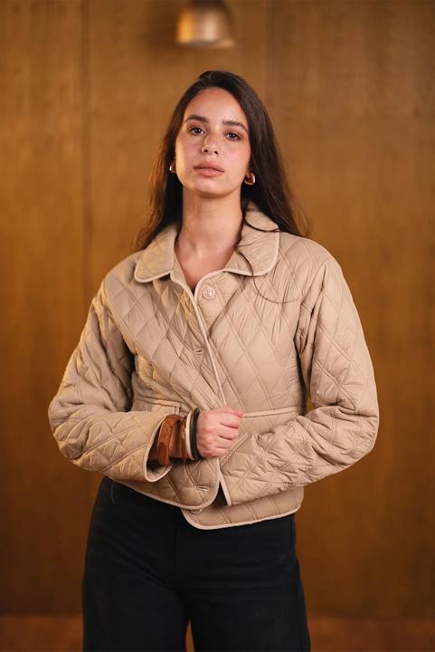 Quilted Crop Jacket