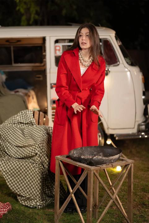 Belted Wool Coat