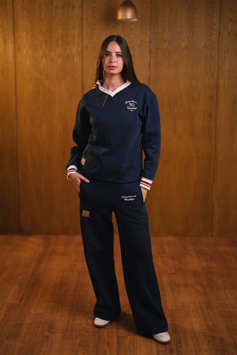 Wide-Leg Sweatpants